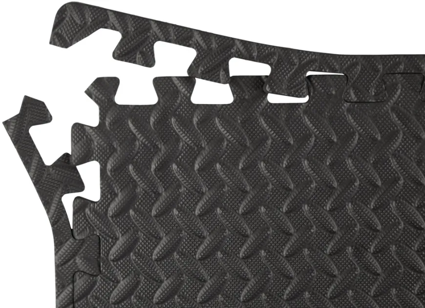 Gulvmatte 61 x 61 cm - 6 stk.