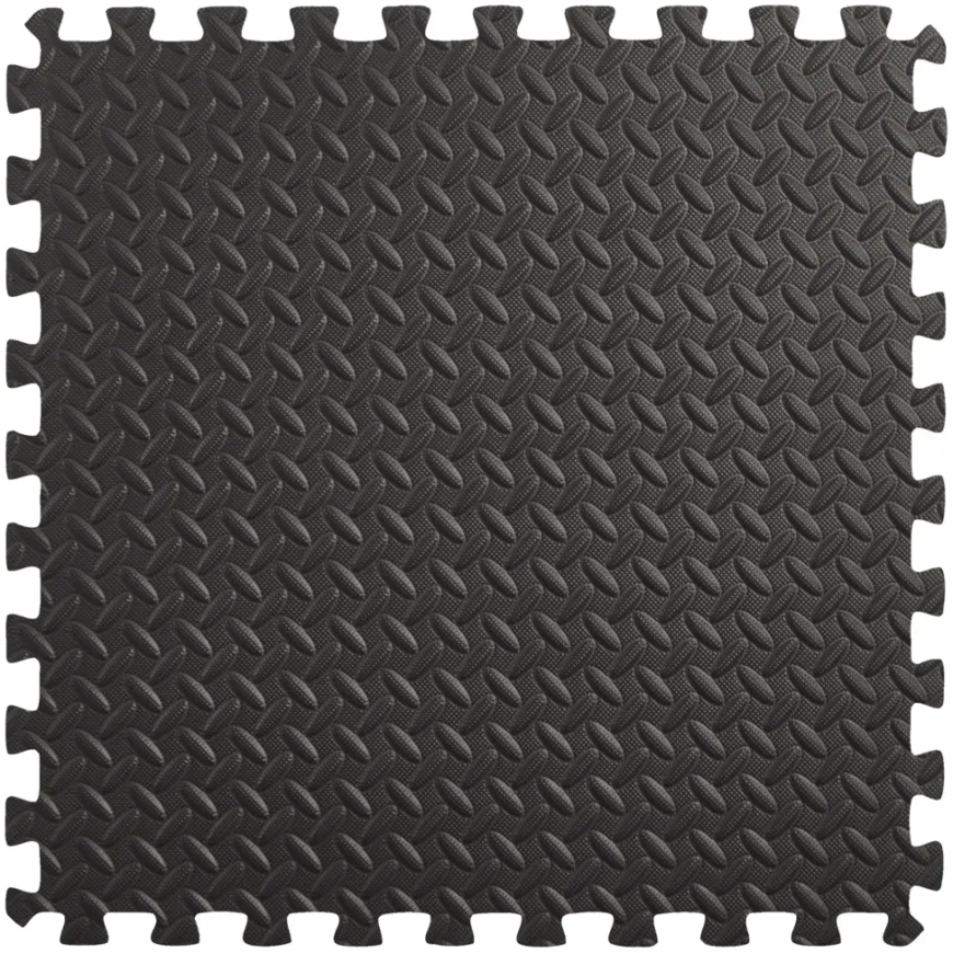 Gulvmatte 61 x 61 cm - 6 stk.