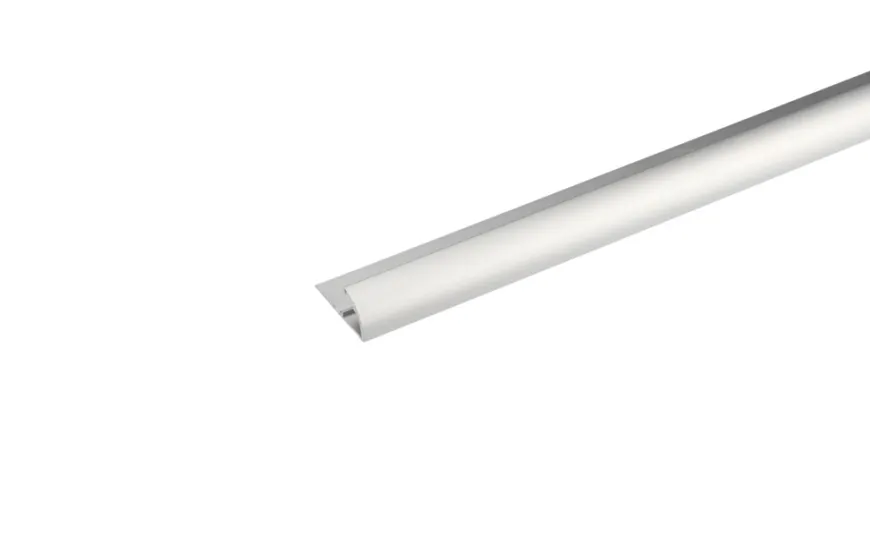 Gulvprofil aluminium - 12 x 34 mm x 0,9 meter