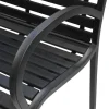 Hagebenk Amsterdam svart 125 x 60 cm - Sunlife®