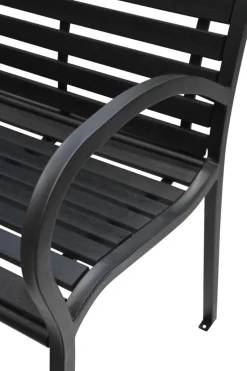 Hagebenk Amsterdam svart 125 x 60 cm - Sunlife®