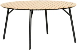Hagebord Nebraska stål/nonwood Ø150 cm - Sunlife®