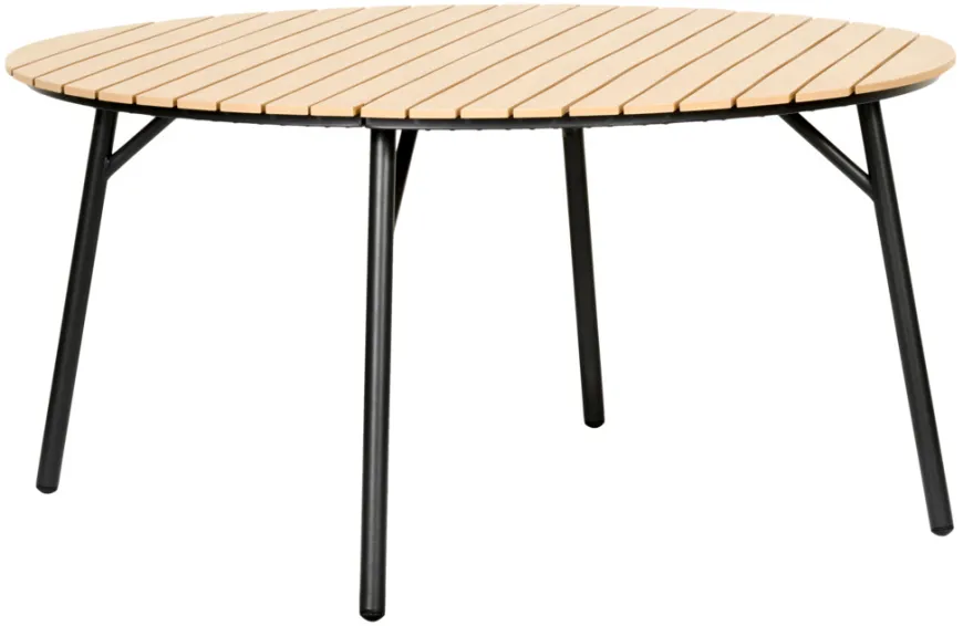 Hagebord Nebraska stål/nonwood Ø150 cm - Sunlife®
