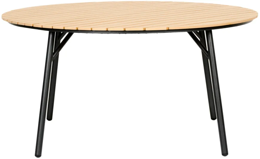Hagebord Nebraska stål/nonwood Ø150 cm - Sunlife®