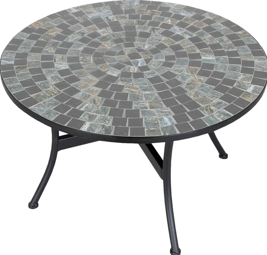 Hagebord Rom mosaikk Ø120 cm - Sunlife®