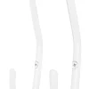 Hattekrok dobbel A-2 hvit