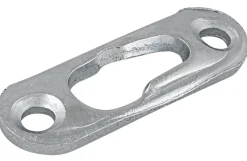 Hektebeslag 43 x 15 mm - 4 stk.