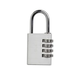 Hengelås m/kode 40 mm aluminium
