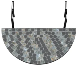 Hengende balkongbord Rom mosaikk 70 x 36 cm - Sunlife®