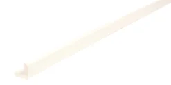 Hjørnelist plast hvit – 20 x 20 x 3000 mm