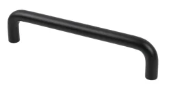 Håndtak U-form 96 mm svart 2 stk.