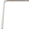 Hylleknekt U-profil 250 x 300 mm hvit