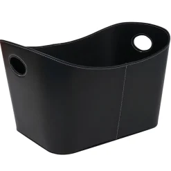 Ignite Nordic vedkurv PU-skinn 54 x 41 x 34 cm