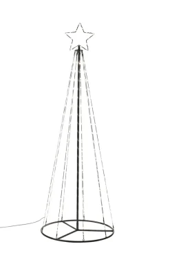 Juletre Flex m/stjerne 192 LED H180 cm