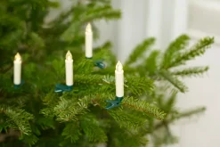 Juletrelys LED med klips 10 stk. H10,5 cm