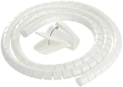 Kabelskjuler hvit Ø20 mm x 1,5 meter - PRIZE