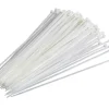 Kabelstrips 300 mm hvit 100 stk.