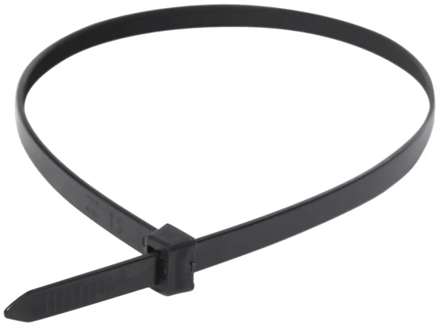 Kabelstrips 400 mm svart 50 stk.