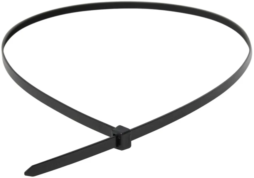 Kabelstrips 750 mm svart 50 stk.