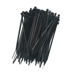 Kabelstrips 2,5 x 100 mm i svart - 100 stk.