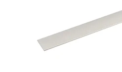 Kantlist flat aluminium - 2 x 15 mm x 1 meter