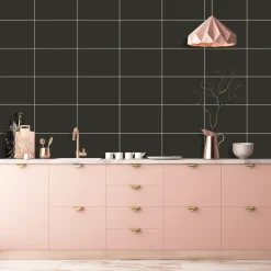 Kitchenline Kjøkkenplate Black Vulcane 610 x 610 mm