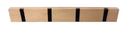 Knaggrekke Flex lys eik 4 kroker 40 cm