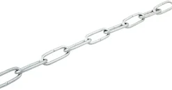 Langlenket kjetting 5 mm x 2 m