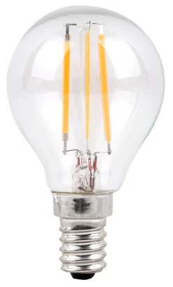 LED-dråpepære 2,9 W E14 - 2 pk.