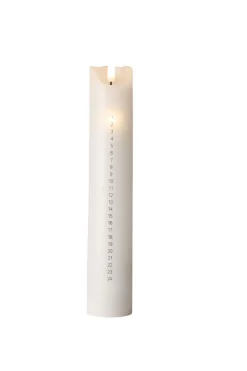 LED-kalenderlys med timer 27,5 cm