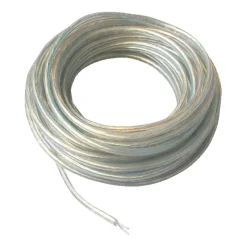 Ledning rund transparent 10 meter - Elworks
