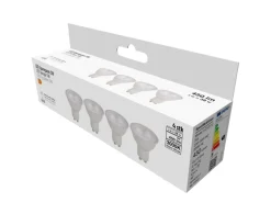 LED spotpære GU10 5W SMD 4-pk