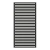 Levegg svart grunnet 90 x 180 cm