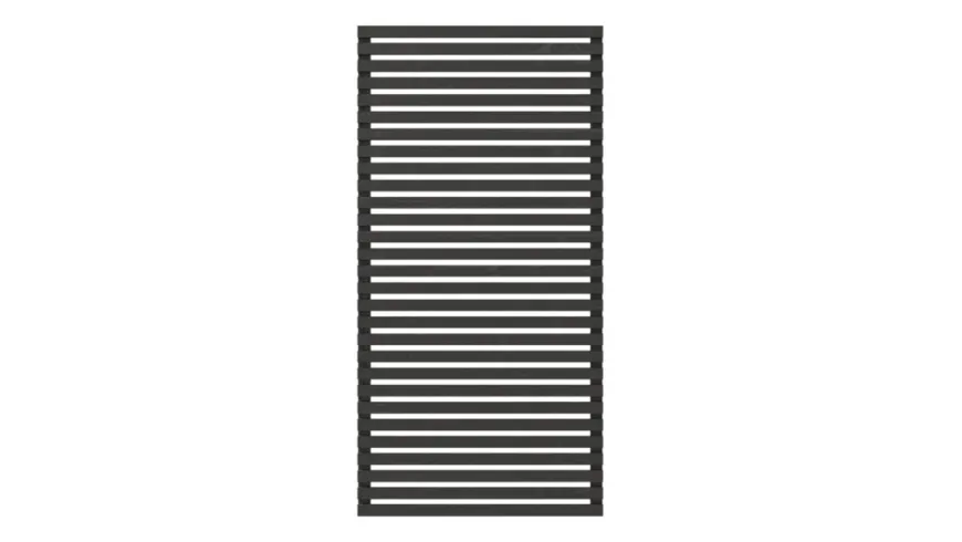 Levegg svart grunnet 90 x 180 cm