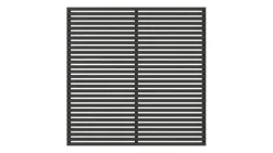 Levegg svart grunnet 180 x 180 cm