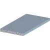 Listprofil flat aluminium - 2 x 25 mm x 2 meter