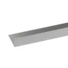 Listprofil sølv - 15 x 30 mm x 2 meter