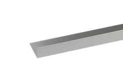 Listprofil sølv - 15 x 30 mm x 2 meter