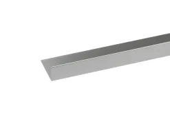 Listprofil sølv - 10 x 15 mm x 2 meter