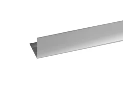 Listprofil vinkel sølv - 15 x 15 mm x 2 meter