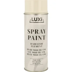 Luxi radiatorspray hvit blank - 400 ml