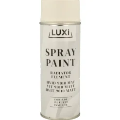 Luxi radiatorspray hvit matt - 400 ml
