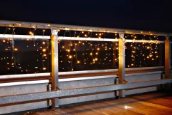 Lyskjede med 400 LED-istapper 11,85 meter