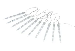 Lysslynge med 10 LED-istapper 9,5 meter