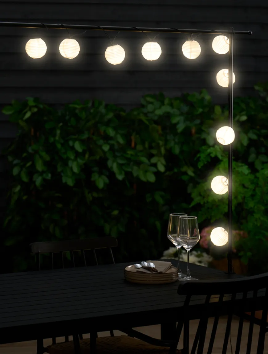 Lysslynge med 10 LED-pærer - Garden®