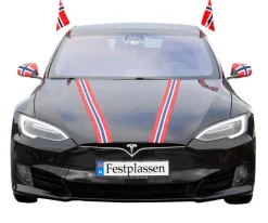 17. mai bilsett med flagg