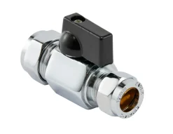 Minikuleventil 15 x 12 mm m/grep
