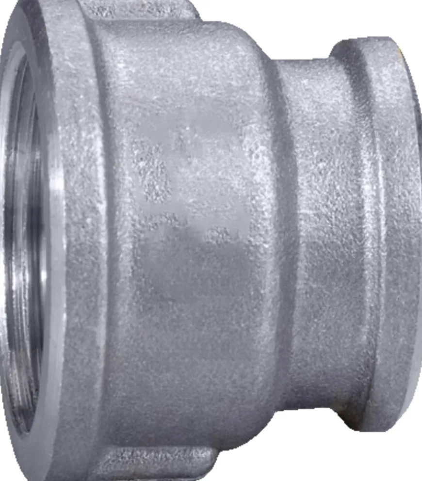 Muffe 3/4" x 1/2" krom