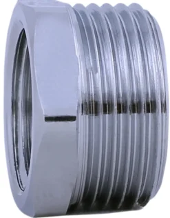 Nippelmuffe krom 1/2"x3/8"