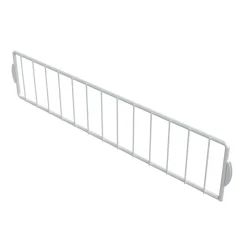 Oppdeler trådkurv 411 x 88 mm hvit - Integri